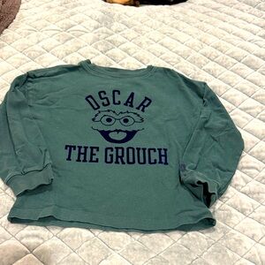Gap toddler Oscar the grouch long sleeve 5T